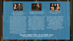 Royal Marriages: Summit Two 18 October 2025, 4pm London time.