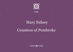 Mary Sidney, Countess of Pembroke: Family Tree