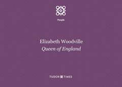 Elizabeth Woodville Family Tree