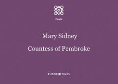 Mary Sidney, Countess of Pembroke: Family Tree