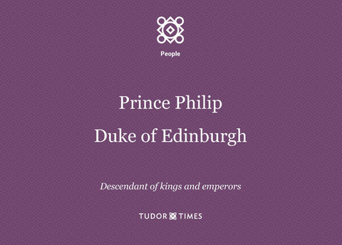 Descent of Prince Philip, Duke of Edinburgh